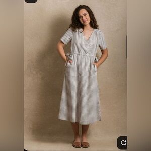 Neuflora Fort Meyers Blue Plaid Dress